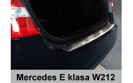 Накладка на задний бампер Mercedes E-class W212