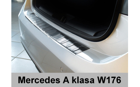 Накладка на задний бампер Mercedes A-class W176