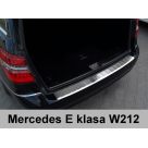 Накладка на задний бампер Mercedes E-class W212