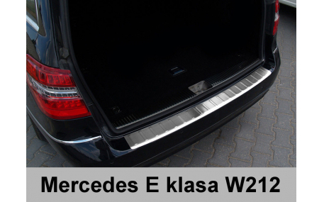 Накладка на задний бампер Mercedes E-class W212