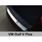 Накладка на задний бампер Volkswagen Golf Plus