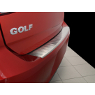 Накладка на задний бампер Volkswagen Golf 7