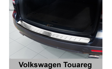 Накладка на задний бампер Volkswagen Touareg