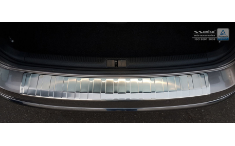 Накладка на задний бампер Volkswagen Passat B7