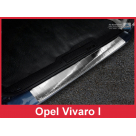 Накладка на задний бампер Opel Vivaro