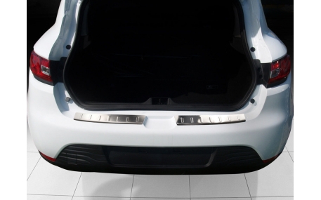 Накладка на задний бампер Renault Clio