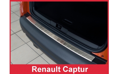 Накладка на задний бампер Renault Captur