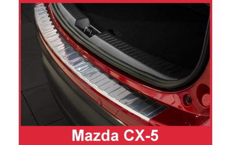 Накладка на задний бампер Mazda CX-5
