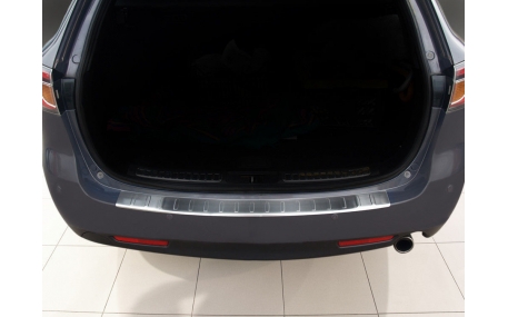 Накладка на задний бампер Mazda 6