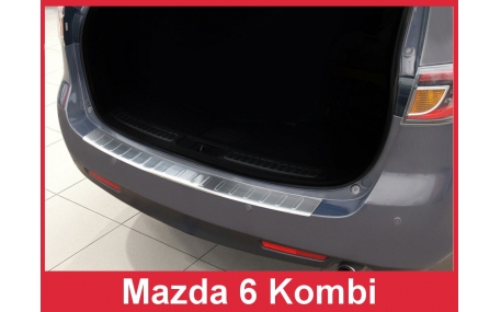 Накладка на задний бампер Mazda 6