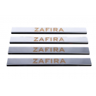 Накладки на пороги Opel Zafira B
