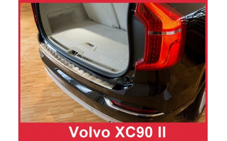 Накладка на задний бампер Volvo XC90