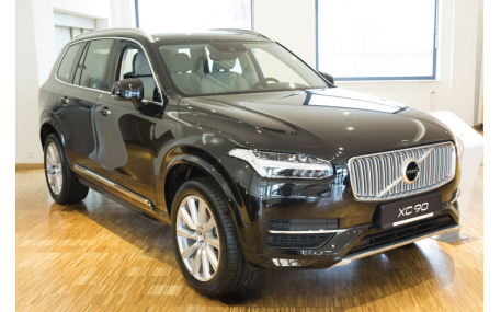 Накладка на задний бампер Volvo XC90