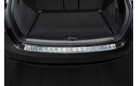 Накладка на задний бампер Audi A4 B8 Avant