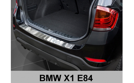 Накладка на задний бампер BMW X1 E84
