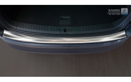 Накладка на задний бампер Skoda Kodiaq