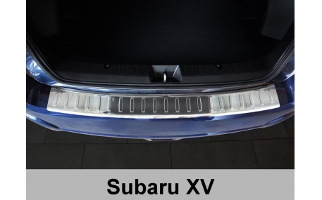 Накладка на задний бампер Subaru XV