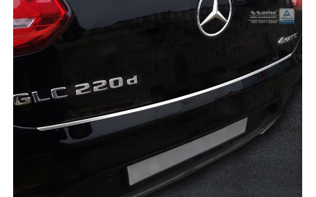Накладка на задний бампер Mercedes GLC-Class Coupe C253
