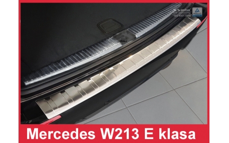 Накладка на задний бампер Mercedes E-class W213