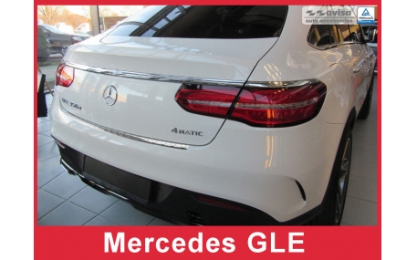 Накладка на задний бампер Mercedes GLE-Class Coupe