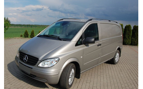 Накладка на задний бампер Mercedes Vito W639