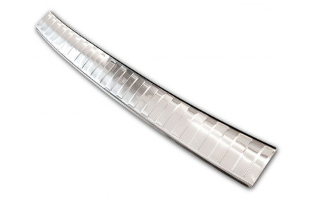 Накладка на задний бампер Fiat 500