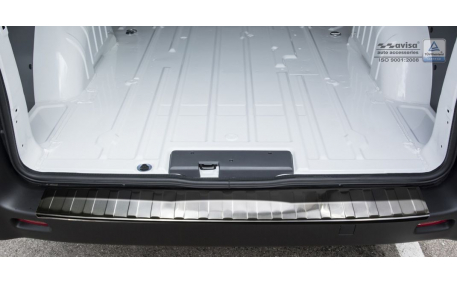 Накладка на задний бампер Fiat Scudo