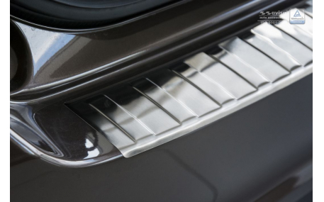 Накладка на задний бампер Fiat Tipo