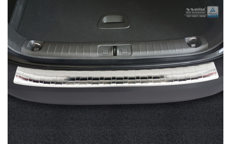 Накладка на задний бампер Fiat Tipo