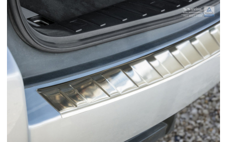 Накладка на задний бампер BMW X3 E83