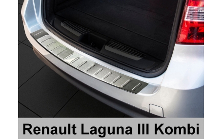 Накладка на задний бампер Renault Laguna