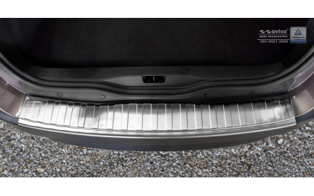 Накладка на задний бампер Renault Scenic