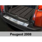 Накладка на задний бампер Peugeot 2008