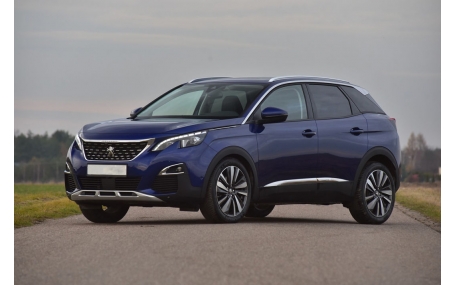 Накладка на задний бампер Peugeot 3008