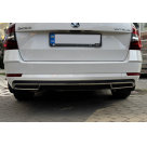Хром накладки Skoda Octavia A7