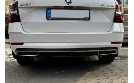 Хром накладки Skoda Octavia A7