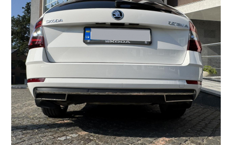 Хром накладки Skoda Octavia A7