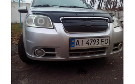 Зимняя накладка на решетку Chevrolet Aveo T250