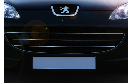 Хром накладки Peugeot 407