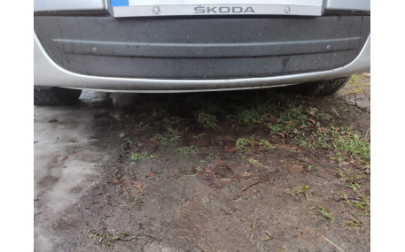 Зимняя накладка на решетку Skoda Octavia A5