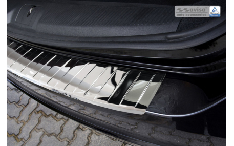 Накладка на задний бампер Volkswagen Sharan