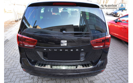 Накладка на задний бампер Volkswagen Sharan