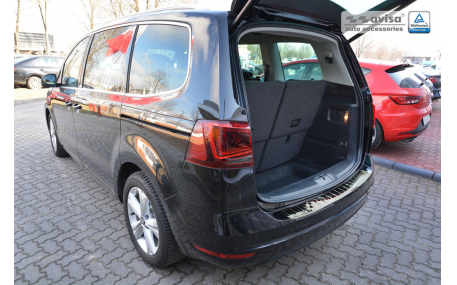 Накладка на задний бампер Volkswagen Sharan