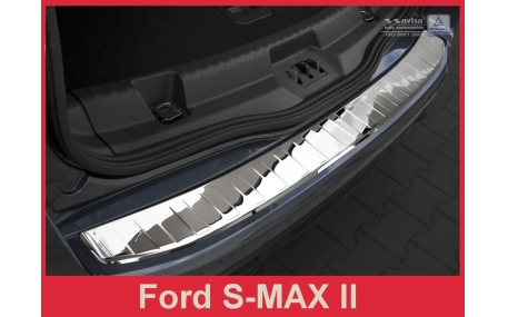 Накладка на задний бампер Ford S-Max
