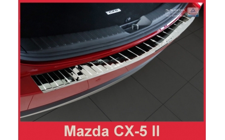 Накладка на задний бампер Mazda CX-5