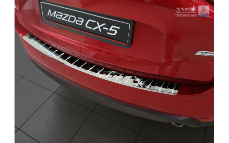 Накладка на задний бампер Mazda CX-5