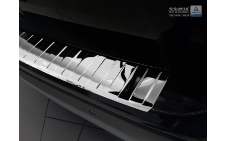 Накладка на задний бампер Opel Mokka 2016-2020