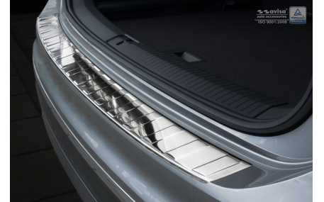 Накладка на задний бампер Volkswagen Tiguan