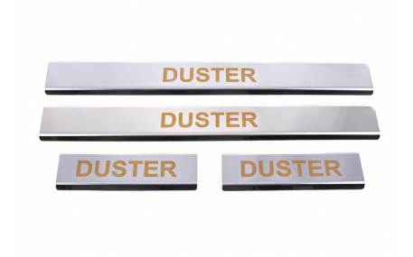 Накладки на пороги Renault Duster