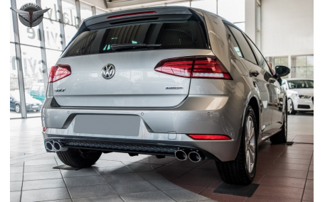 Накладка задняя Volkswagen Golf 7 2017-2019